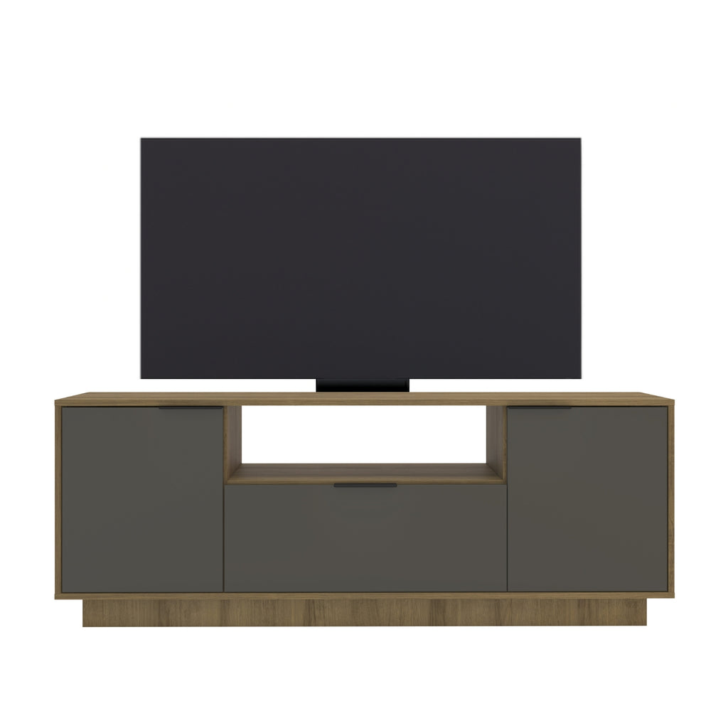 RACK TV 65" PARIS MIEL/GRAFITO