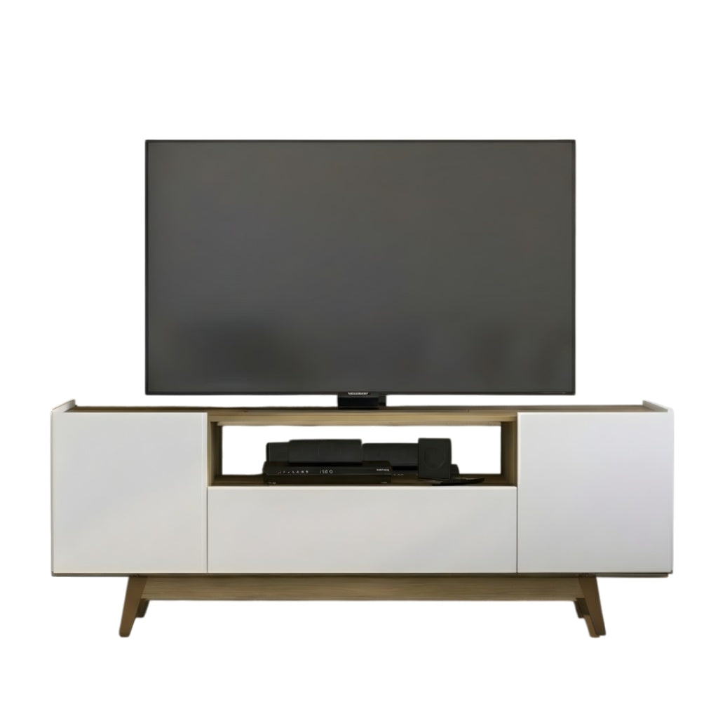 RACK TV 75" PORTOBELO MIEL/BLANCO