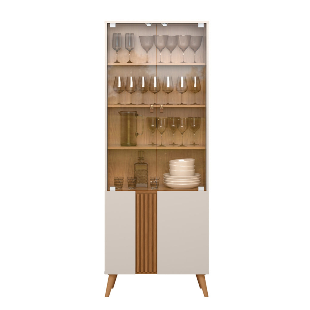 CRISTALERA CAPRI OFF WHITE/FREIJO