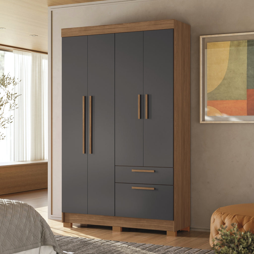 d*8様 STONE  L15E2 アリゲーターカモ ショ CLOSET LONDRINA 4.2 JATOBA/GRAFITO – Muebles Onessta