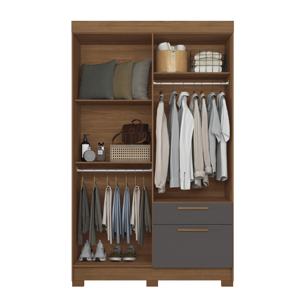 CLOSET LONDRINA 4.2 JATOBA/GRAFITO – Muebles Onessta