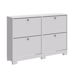 ZAPATERA VERSATIL 4 PUERTAS BLANCO – Muebles Onessta