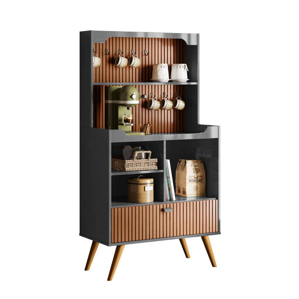 MUEBLE PARA CAFÉ RUBI GRIS