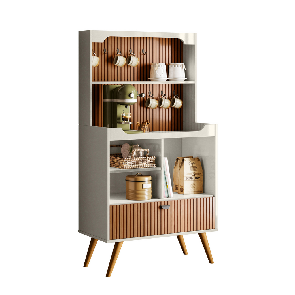 MUEBLE PARA CAFÉ RUBI BLANCO