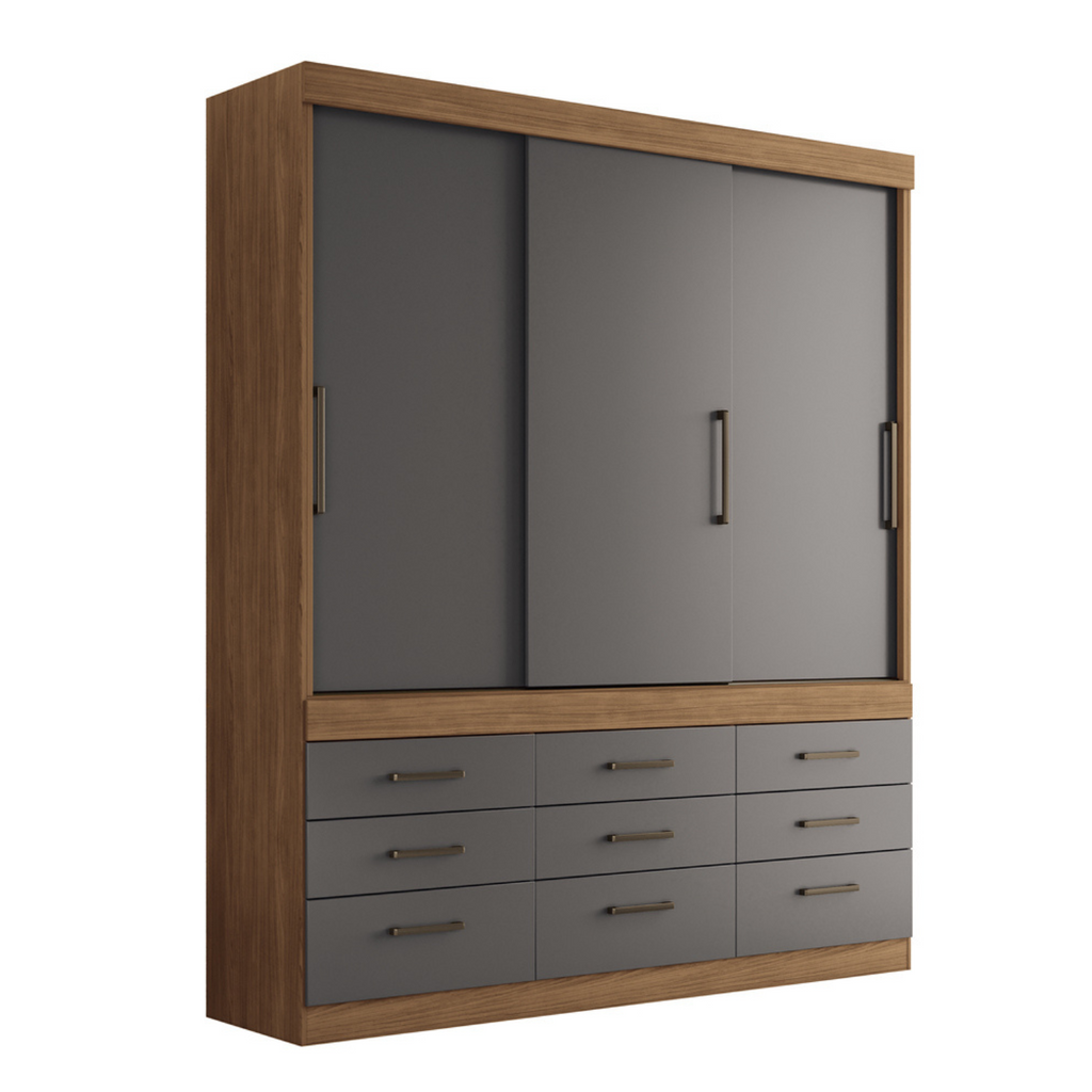 CLOSET CLICK 3.9 JATOBA/GRAFITO