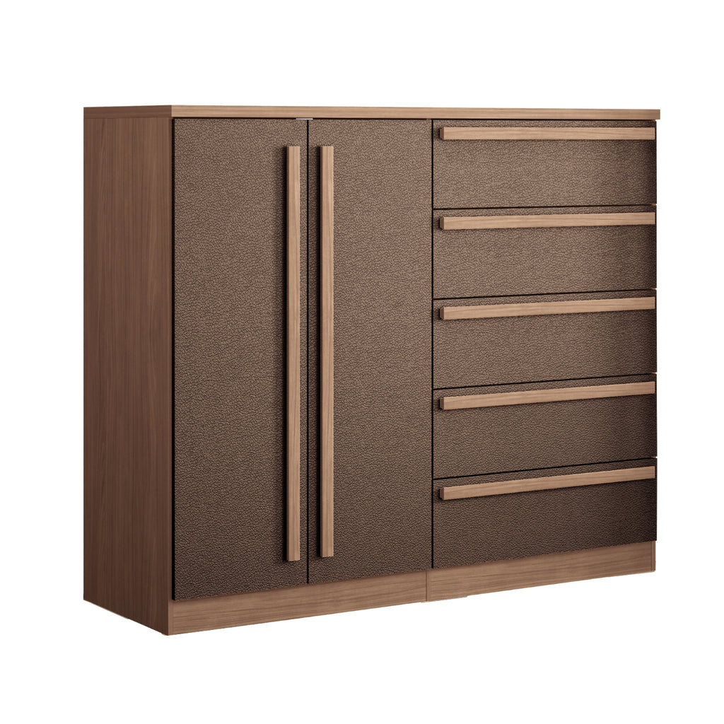 COMODA MALAGA 2.5 WOOD/TERRACOTA