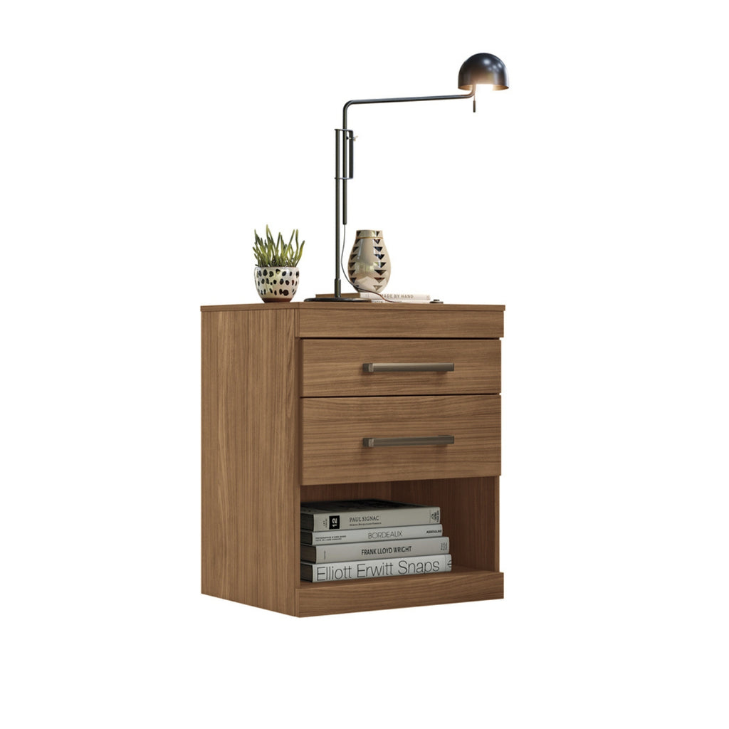 VELADOR STAR 2 CAJONES JATOBA