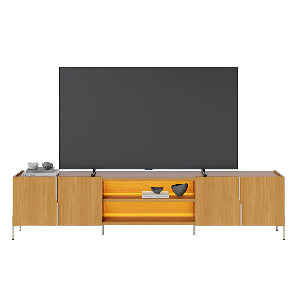 RACK TV 100" MAGGIORE NATURALE/NATURALE