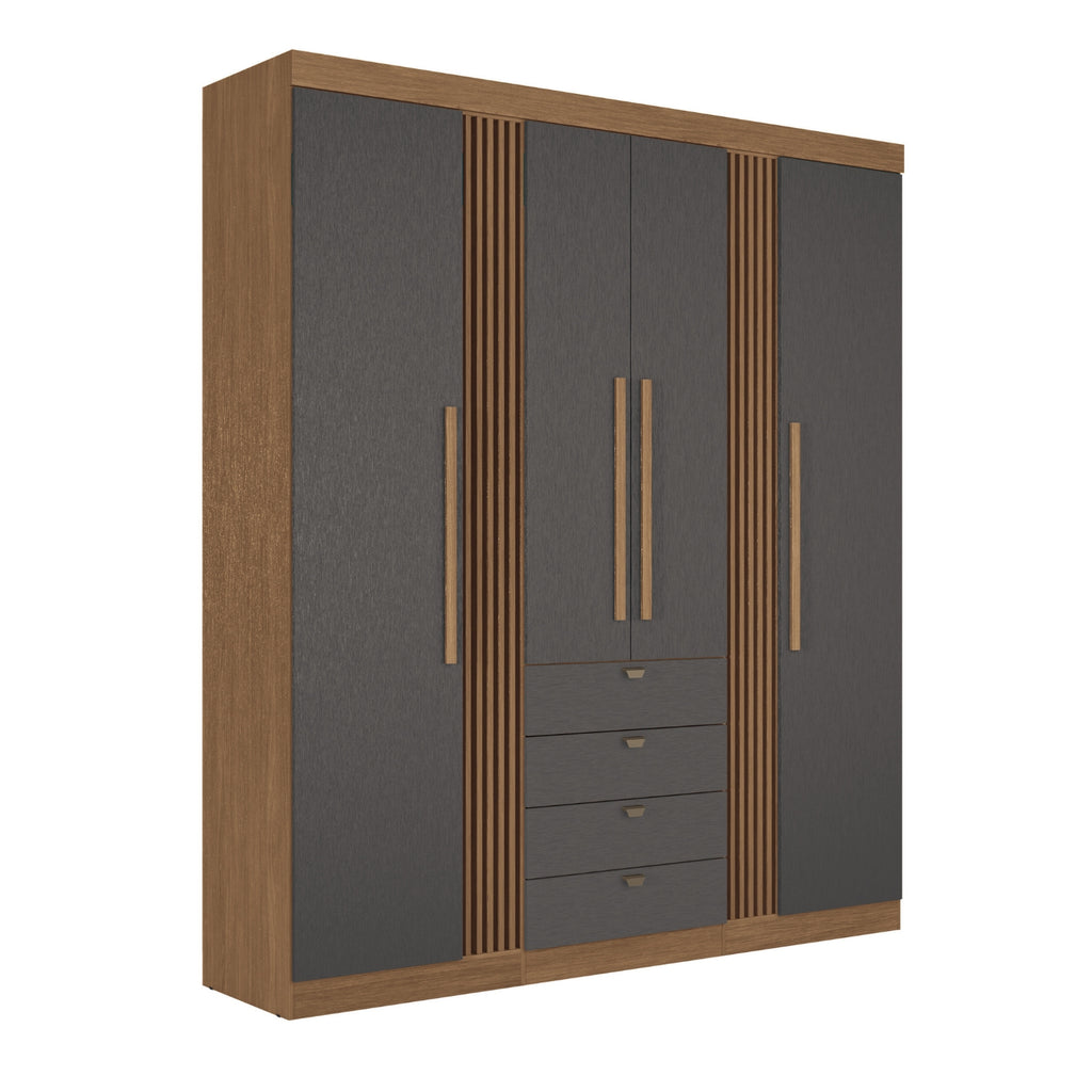 CLOSET AURORA 4.4 JATOBA/GRAFITO