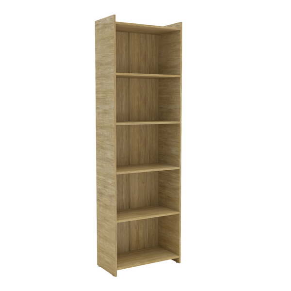 LIBRERO 5 REPISAS HONEY