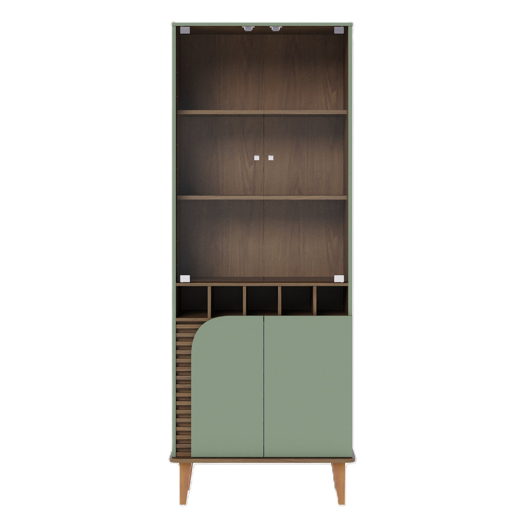 CRISTALERA JURERE ALMENDRA/VERDE