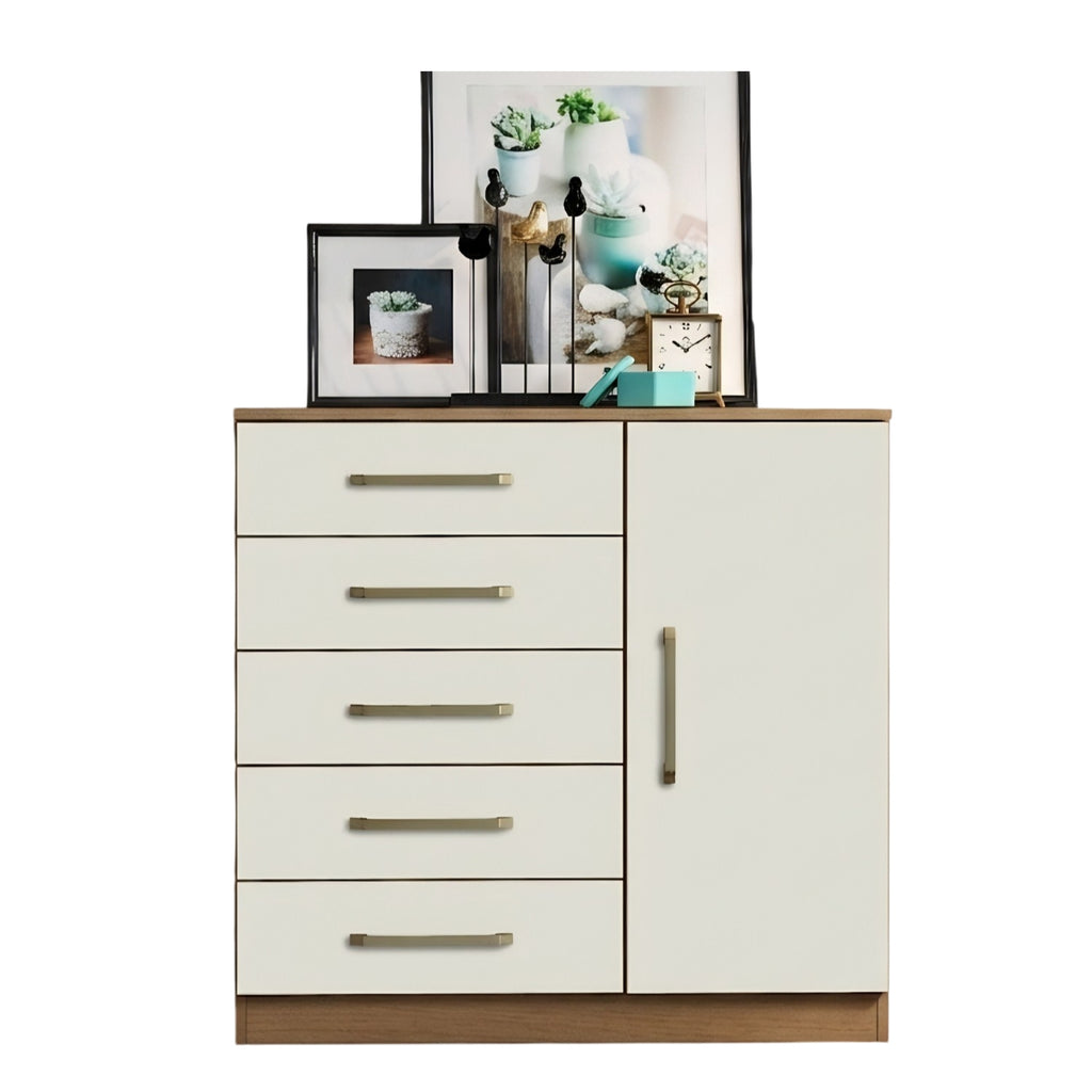 COMODA MILAO 1.5 ATACAMA/OFF WHITE